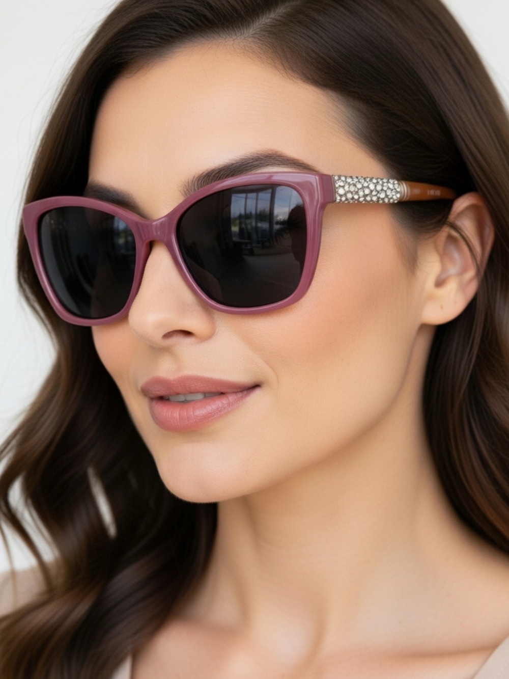Women's SWAROVSKI Plum Sunglasses